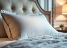 Pillows designed for optimal back sleeping comfort