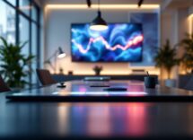 Modern digital advertising showcasing elegance and innovation