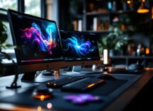 Visual representation of digital advertising evolution