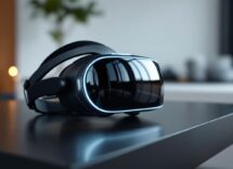 HTC VIVE XR Elite in uso con visore VR avanzato