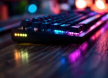 Lemokey L5 HE gaming keyboard with RGB lighting