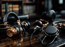 Most expensive headphones showcasing luxury design