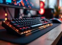 Tastiera meccanica con retroilluminazione RGB