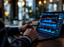 Student engaging in online crypto education
