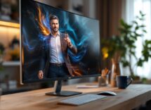 Monitor Philips 40B1U6903CH per home office elegante