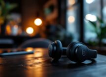 Powerbeats Pro 2 headphones in vibrant electric orange color