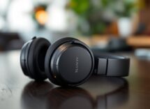 Sony ULT Wear headphones showcasing sleek design