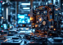 Immagine di porte logiche quantistiche in teletrasporto