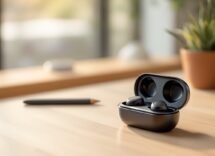 Xiaomi Redmi Buds 6 wireless earbuds on a table