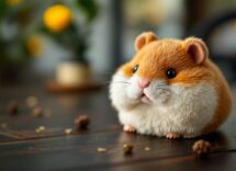 Colorful Hamster Taba squishy toy for relaxation