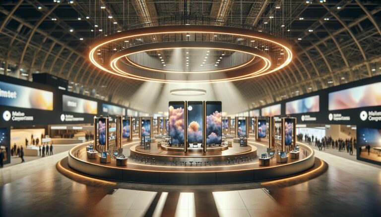 Immagine del Mobile World Congress 2025 con nuove tecnologie