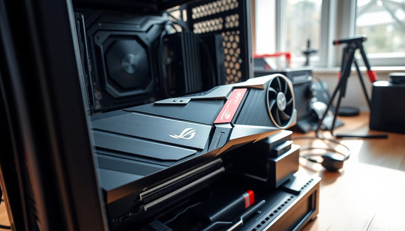 asus rog astral gpu now includes equipment installation check feature 1745811450