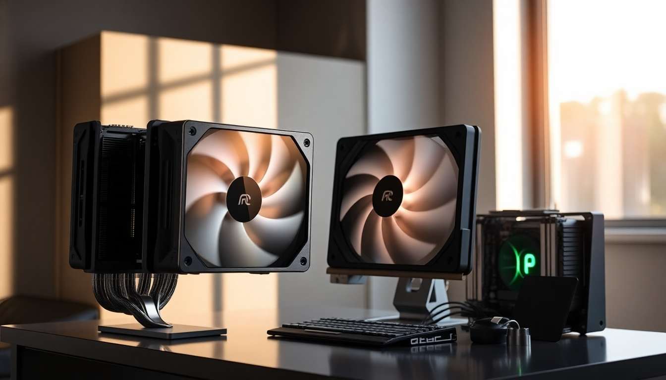 antecs innovative vortex view aio cooler features a rotating display 1747323926