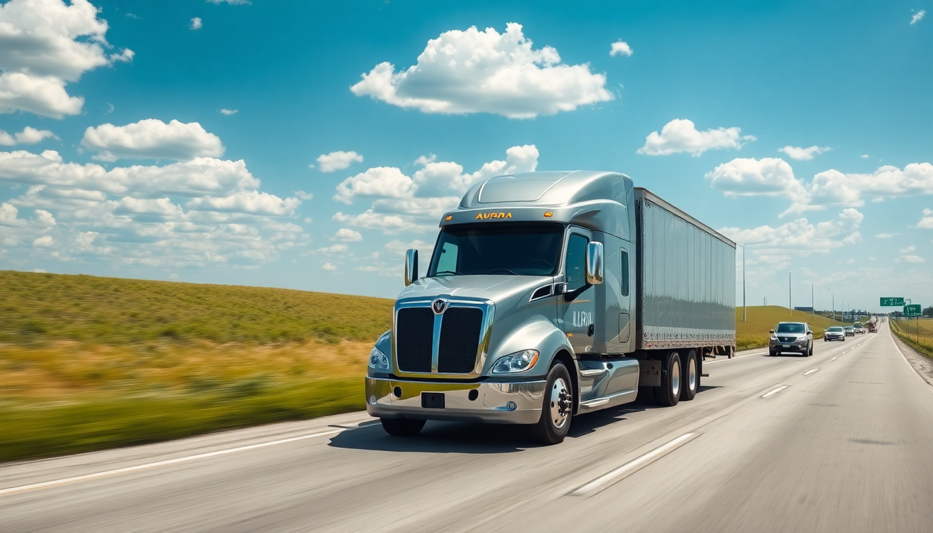 aurora launches commercial self driving trucking service in texas 1746500902