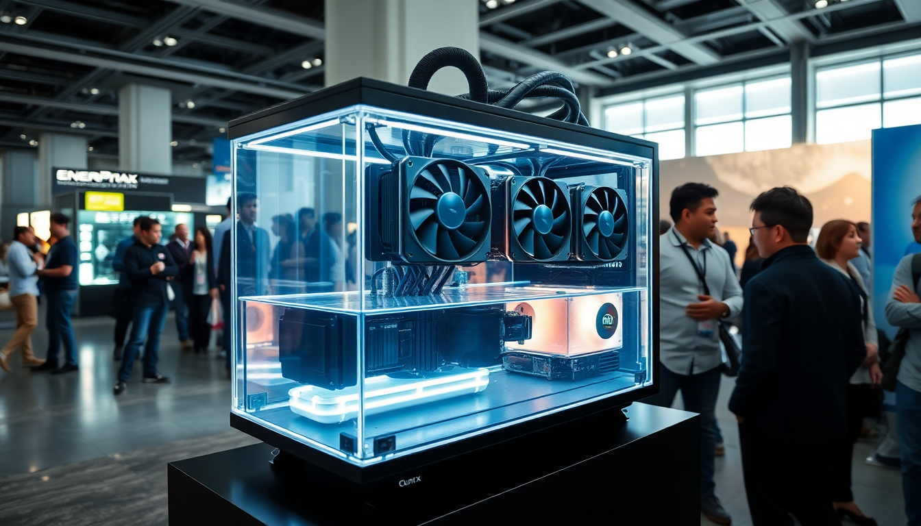 enermax unveils a 50000 immersion cooled system at computex 2025 1747931630