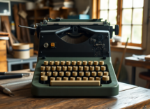 transforming an old typewriter into a gaming machine 1748286585