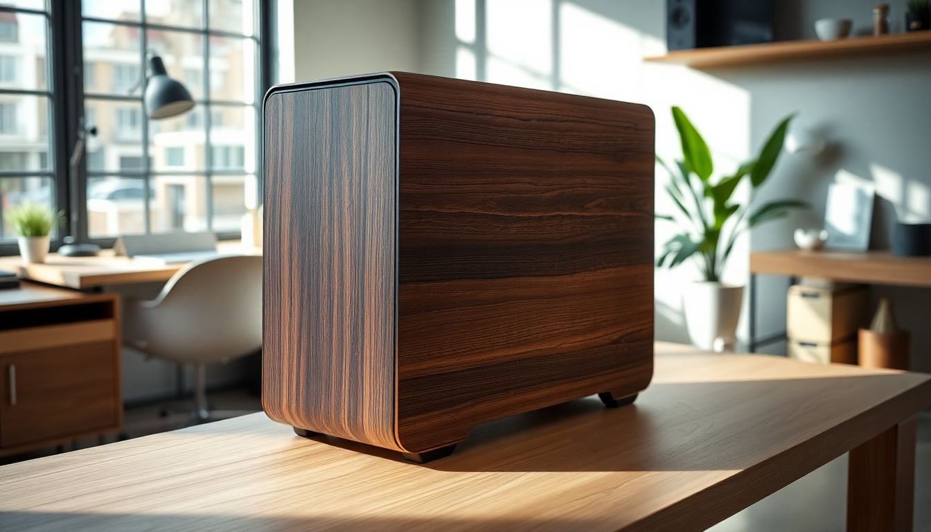 woodgrain trim takes center stage in new computer cases 1747862104