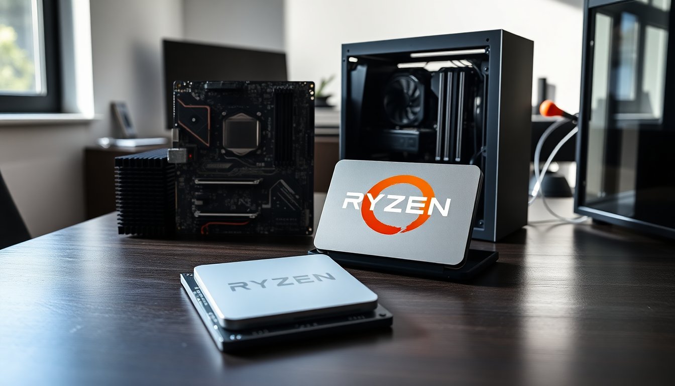 unlock affordable pc upgrades with the amd ryzen combo deal on newegg 1764038257