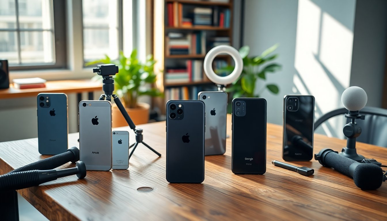 best smartphones for stunning video content creation 1769076148