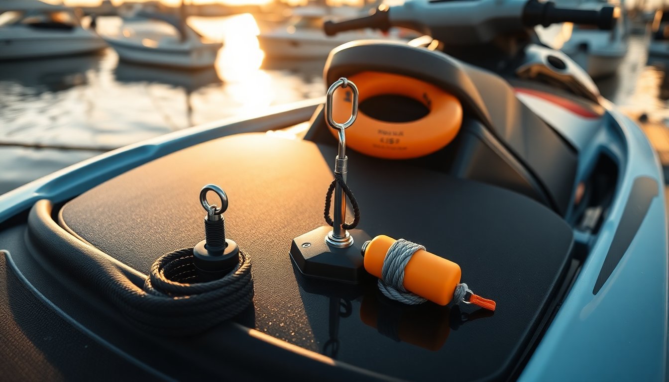 Complete Jet Tech accessory kit for safer Jet Ski rides